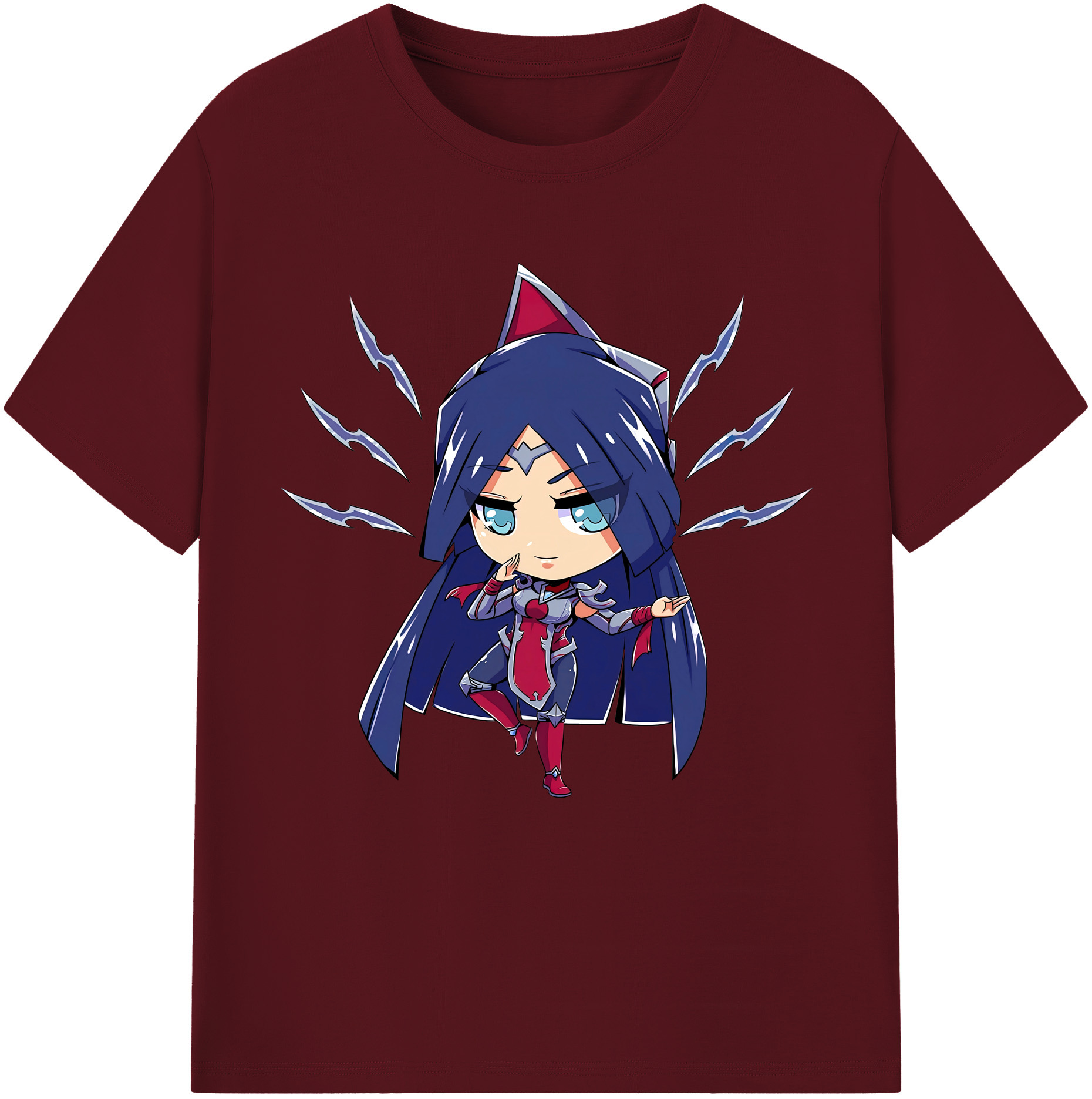 リーグ・オブ・レジェンド League of Legends LOL 綿100％半袖Tシャツ（フロントプリント）